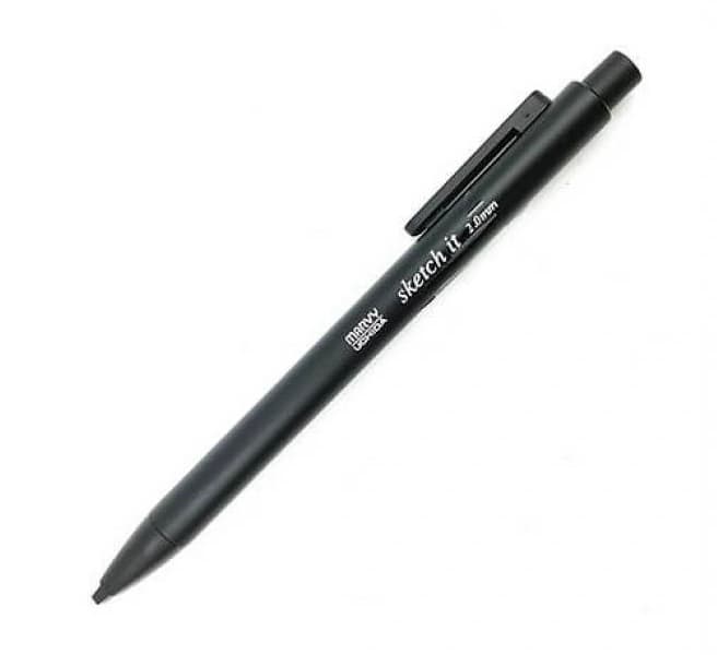 Marvy Uchida Sketch It FL200 mechanická tužka 2,0 mm černá
