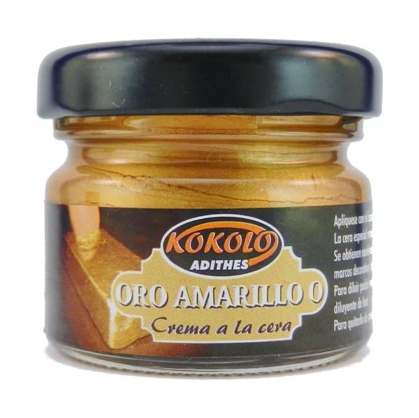 Kokolo Zlato ORO AMARILLO zlatá metalická pasta 25 ml