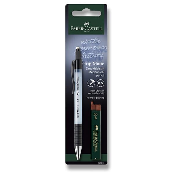 Faber-Castell GRIP Matic automatická mikrotužka 0,7 mm černá