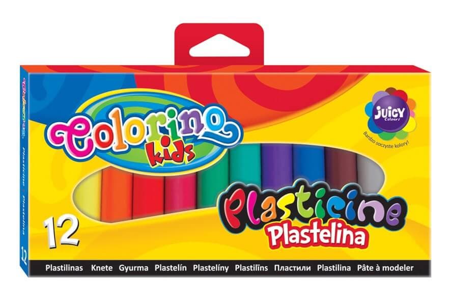 Colorino plastelína 12 barev modelovací hmota pro děti