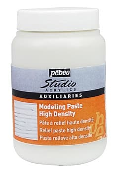 Pébéo Studio modelovací pasta High Density akrylové barvy 250ml bílá