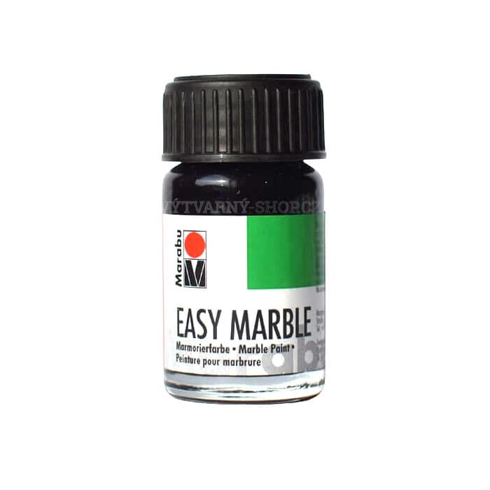 Marabu Easy Marble 279 anthracite mramorovací barva šedá 15ml