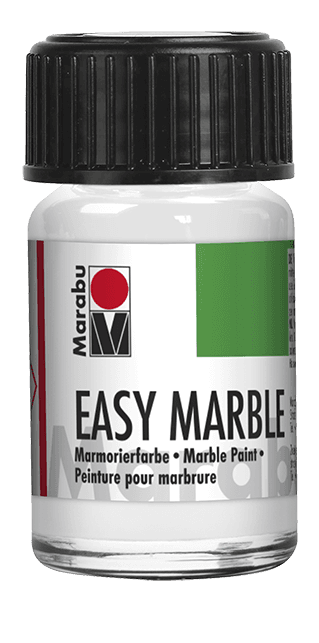 Marabu Easy Marble bílá mramorovací barva 15 ml
