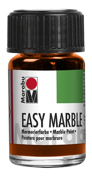Marabu Easy Marble oranžová mramorovací barva 15 ml
