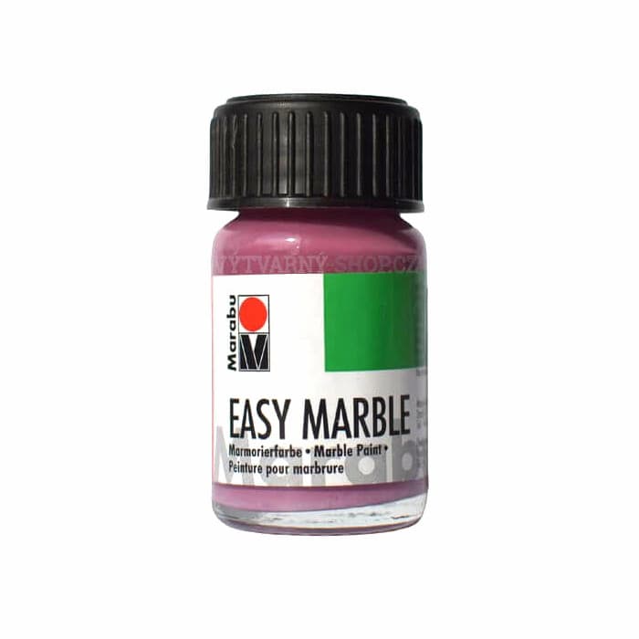 Marabu Easy Marble mramorovací barva 235 violet pink 15ml