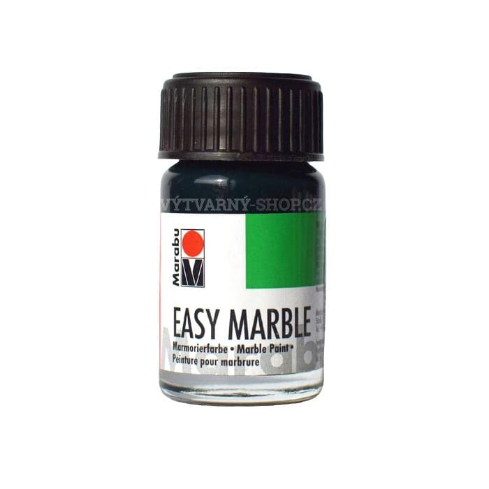 Marabu Easy Marble mramorovací barva zelená seaweed 15 ml