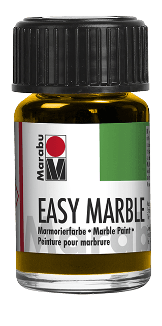 Marabu Easy Marble mramorovací barva žlutá 15 ml