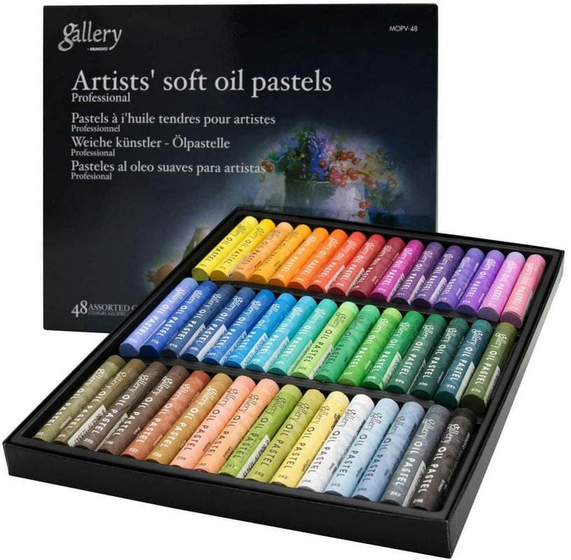 Mungyo MOPV48 Gallery měkké olejové pastely sada 48ks