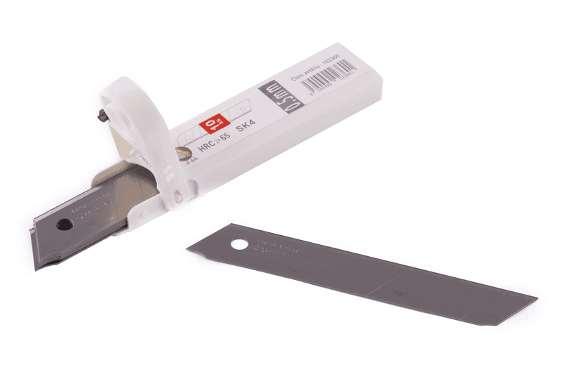 Assist náhradní odlamovací břity 18 mm čelní pohled