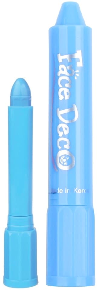 Amos světle modrá vysouvací obličejová barva pohled zepředu