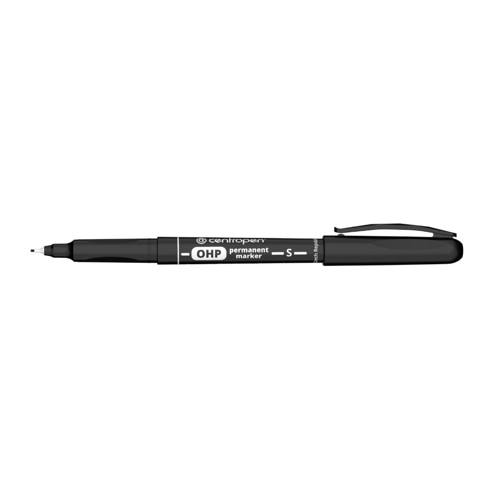 Centropen OHP permanentní popisovač černý hrot 0,3 mm