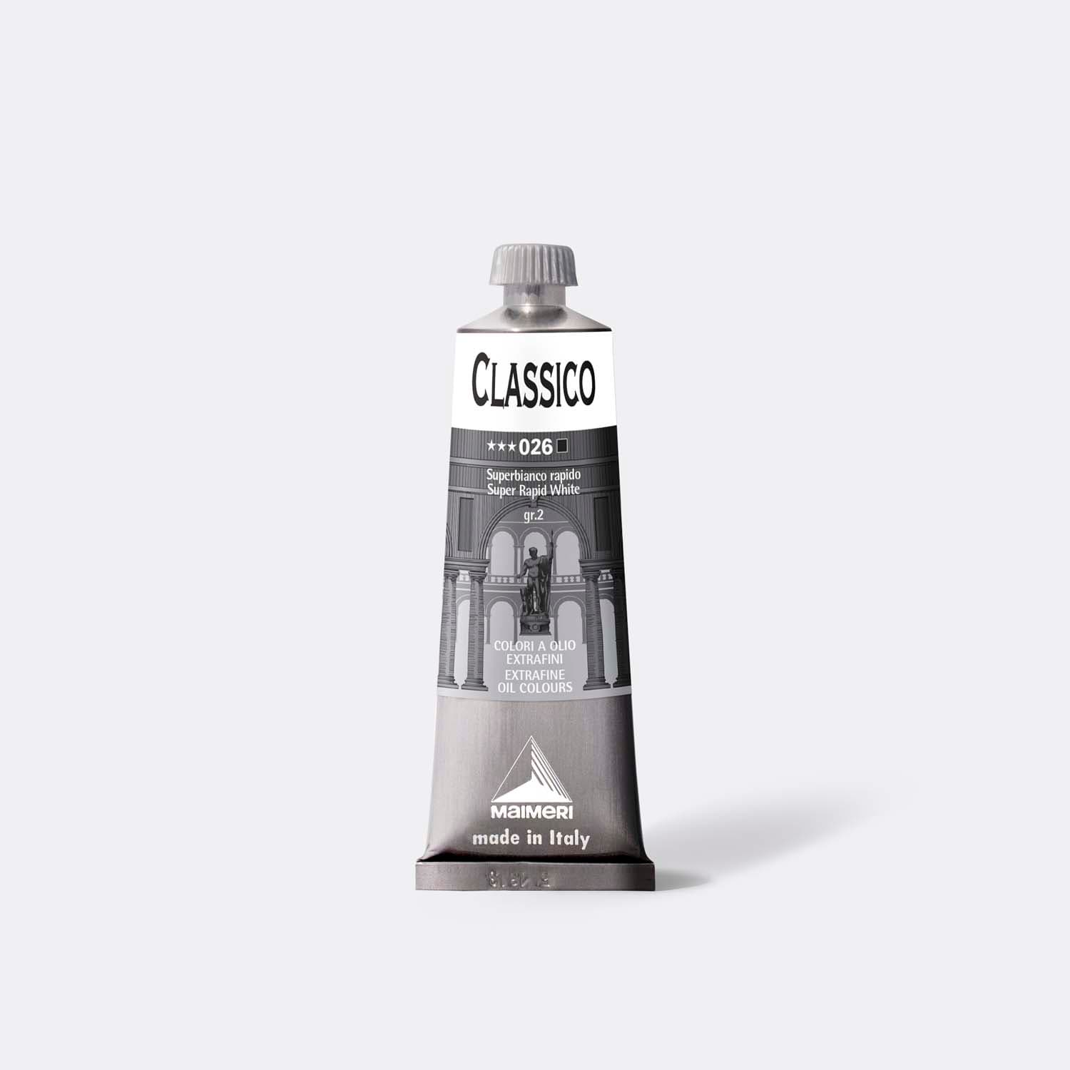 Maimeri Classico olejová barva bílá běloba super rapid 60ml