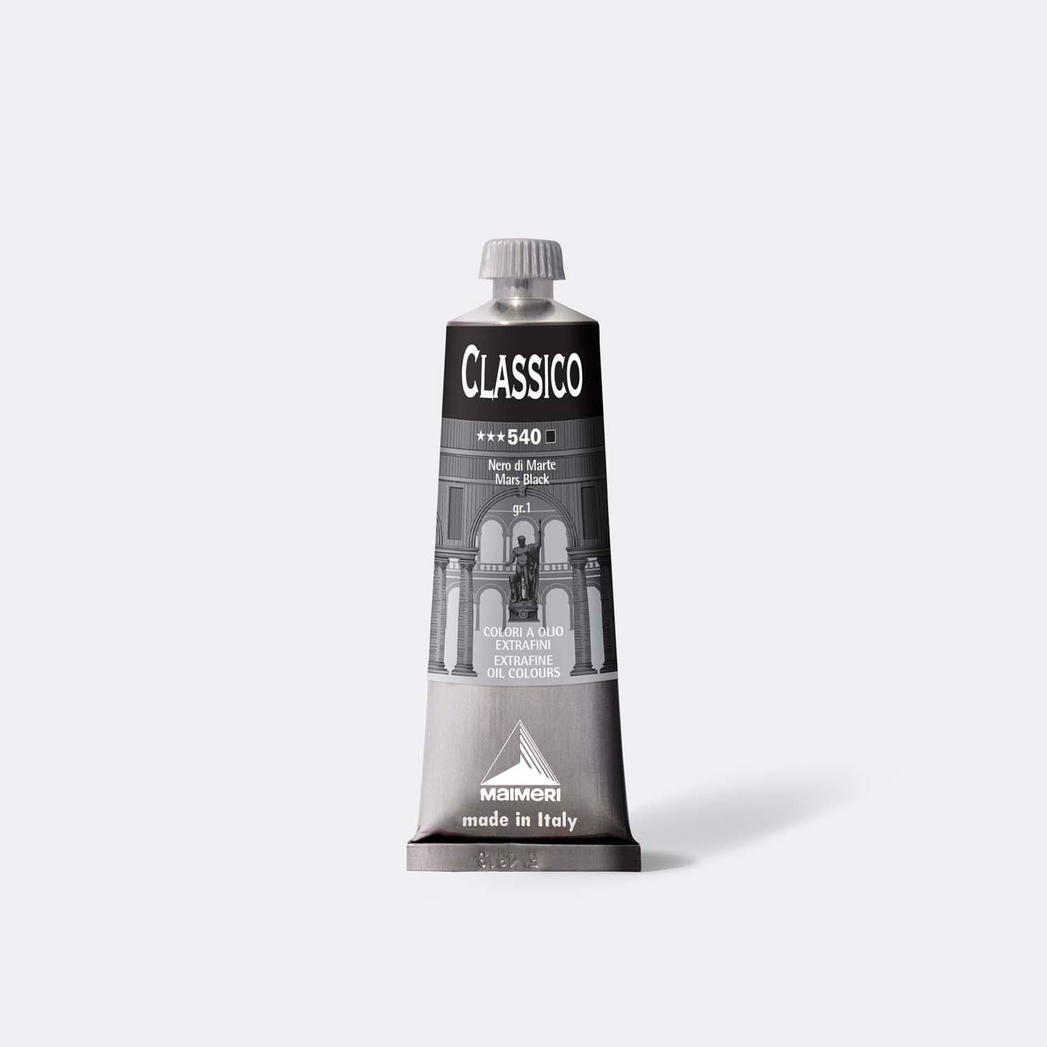 Maimeri Classico olejová barva černá mars 60 ml
