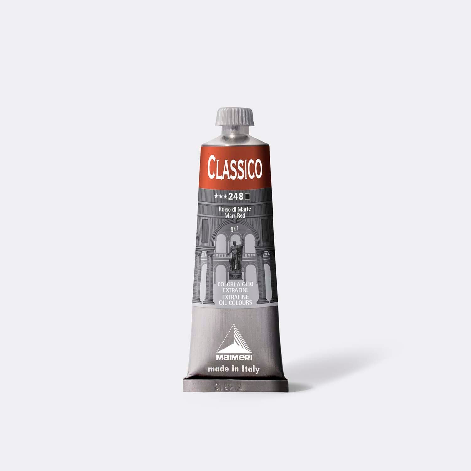 Maimeri Classico olejová barva červená mars 248 60ml