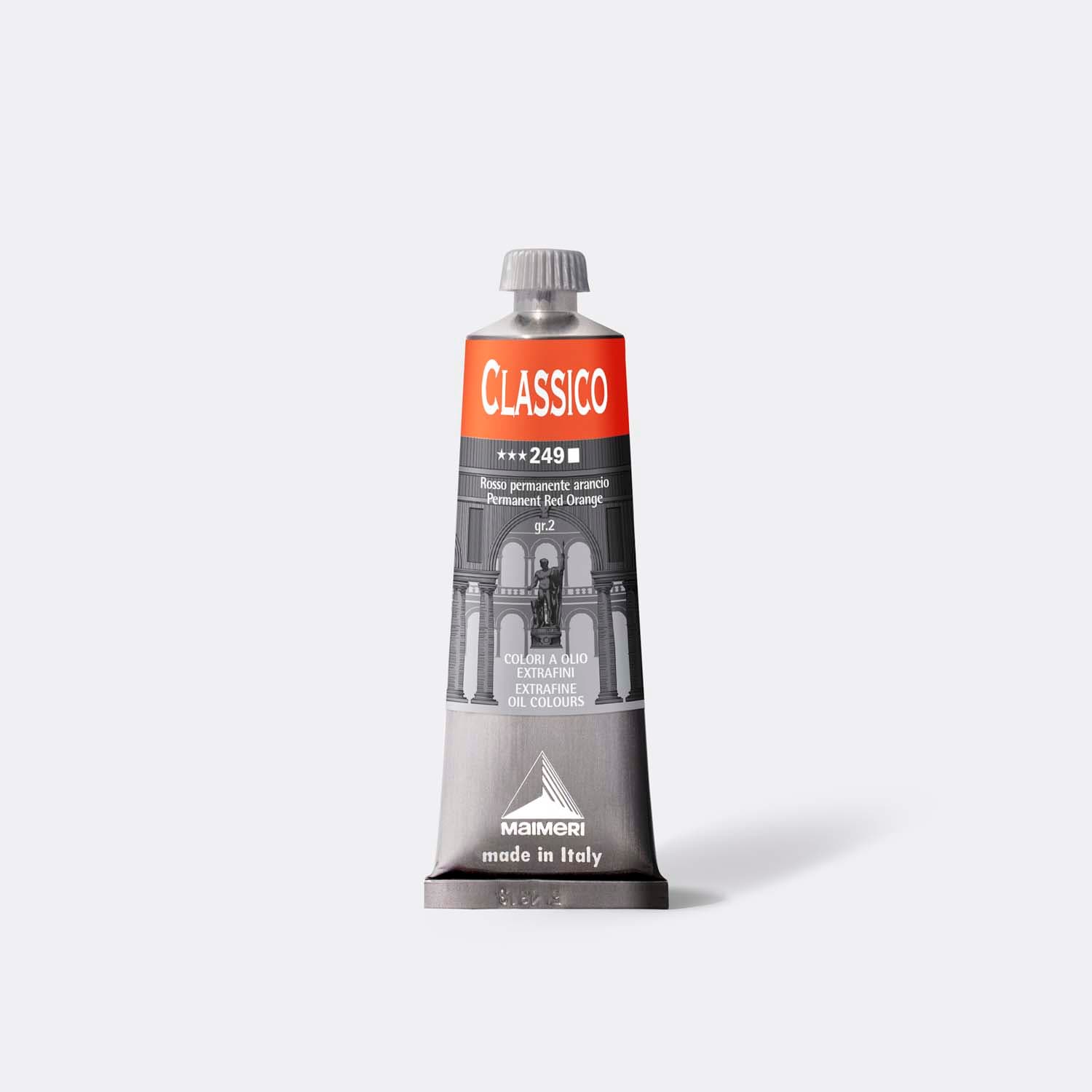 Maimeri Classico olejová barva červeno oranžová permanentní 60 ml