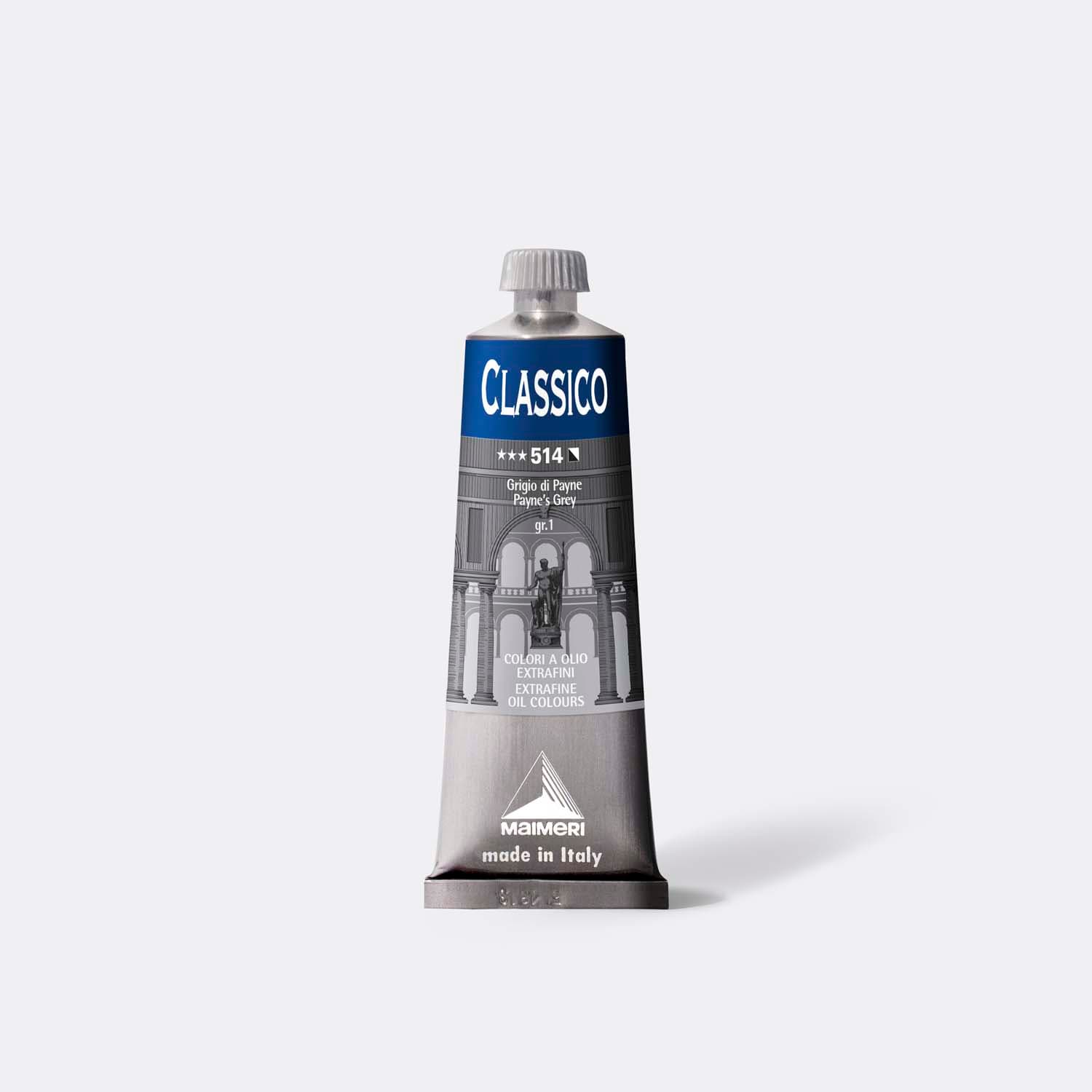 Maimeri Classico olejová barva Paynova šeď 514 60ml