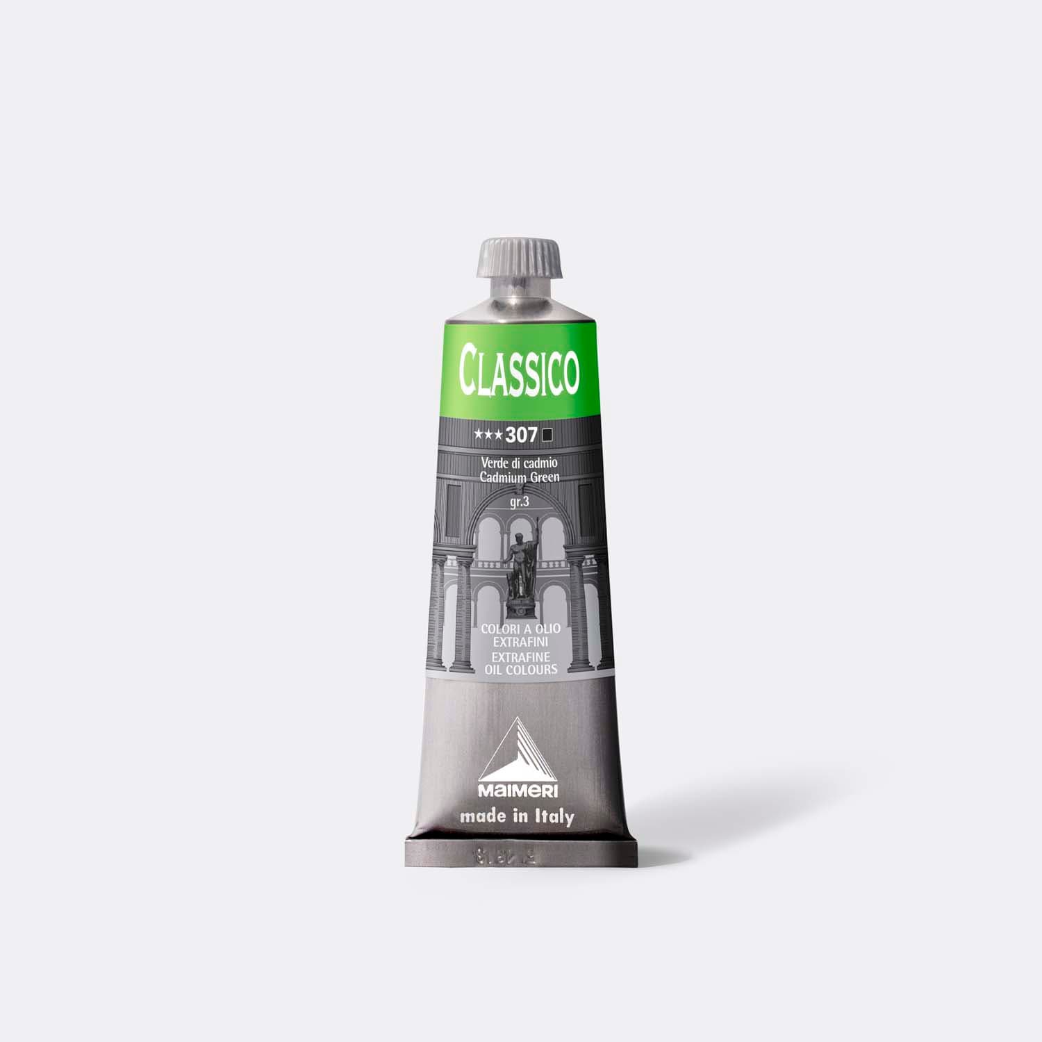 Maimeri Classico olejová barva zelená cadmium 60 ml