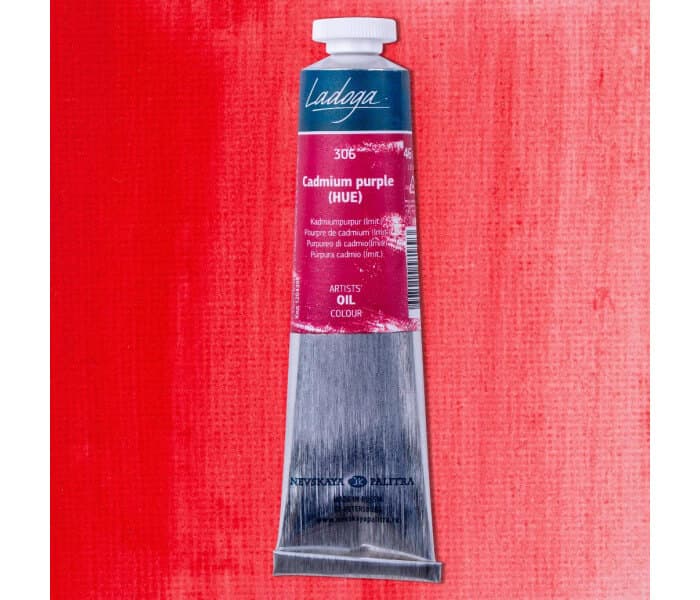 Nevskaya Palitra Ladoga olejová barva kadmium purpurové 46 ml