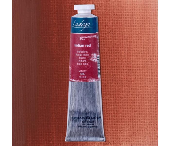 Nevskaya Palitra Ladoga olejová barva červená indiánská 46ml