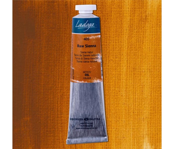 Nevskaya Palitra Ladoga olejová barva hnědá siena přírodní 46ml