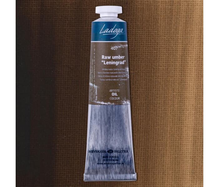 Nevskaya Palitra Ladoga olejová barva hnědá umbra 46ml