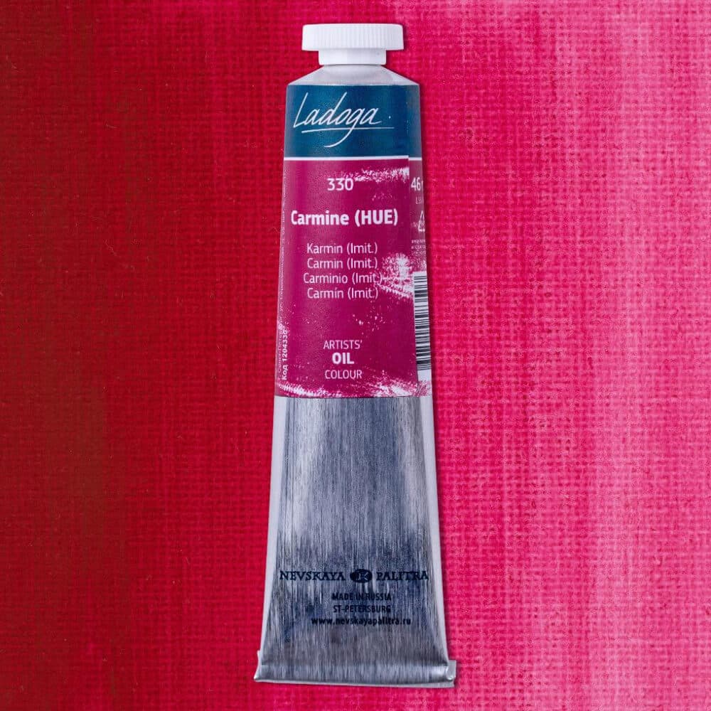 Nevskaya Palitra Ladoga olejová barva karmínová 46 ml