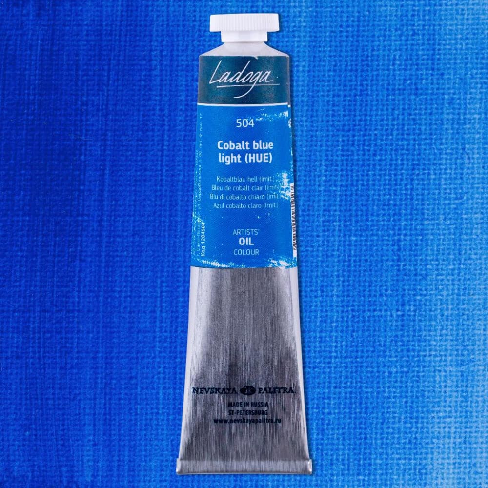 Nevskaya Palitra Ladoga olejová barva kobalt modrý světlý 46ml