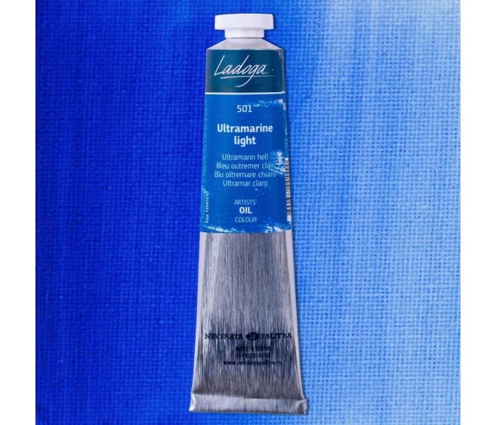 Nevskaya Palitra Ladoga olejová barva modrá světlá Ultramarin 501