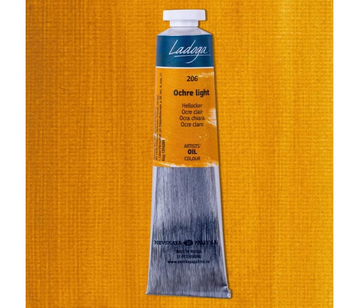 Nevskaya Palitra Ladoga olejová barva okr světlý 46ml