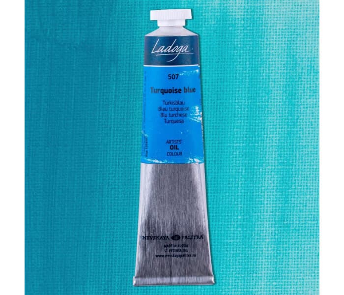 Nevskaya Palitra Ladoga olejová barva tyrkysová 46 ml