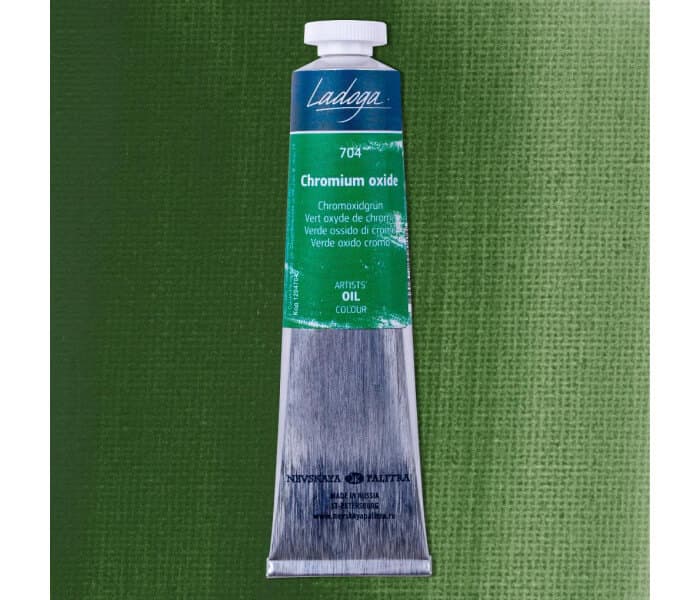 Nevskaya Palitra Ladoga olejová barva zelená oxid chromu 46ml
