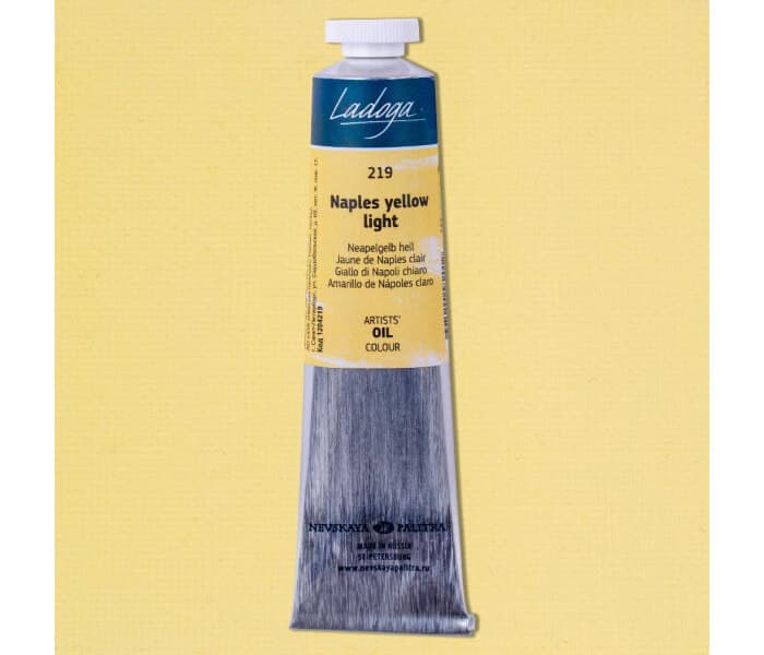 Nevskaya Palitra Ladoga olejová barva neapolská žluť světlá 46ml