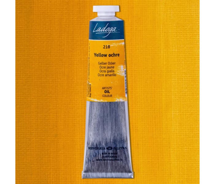 Nevskaya Palitra Ladoga olejová barva žlutá okr 46ml