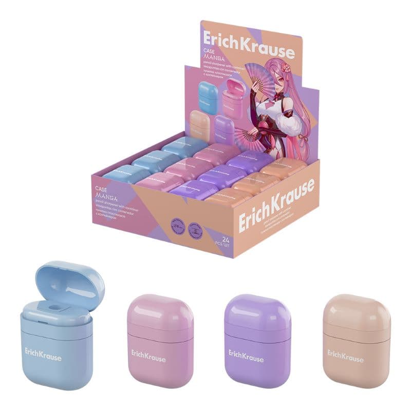 ErichKrause ořezávátko Case Manga 8 mm se zásobníkem