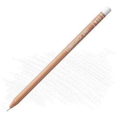 Caran d'Ache Luminance 6901 umělecká pastelka bílá barva