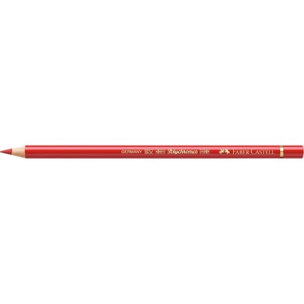 Faber-Castell Polychromos pastelka Scarlet red 118 červená