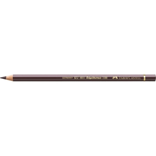 Faber-Castell Polychromos pastelka 177 Walnut brown hnědá