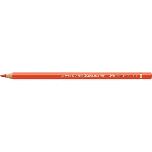Faber-Castell Polychromos pastelka Dark cadmium orange 115 oranžová