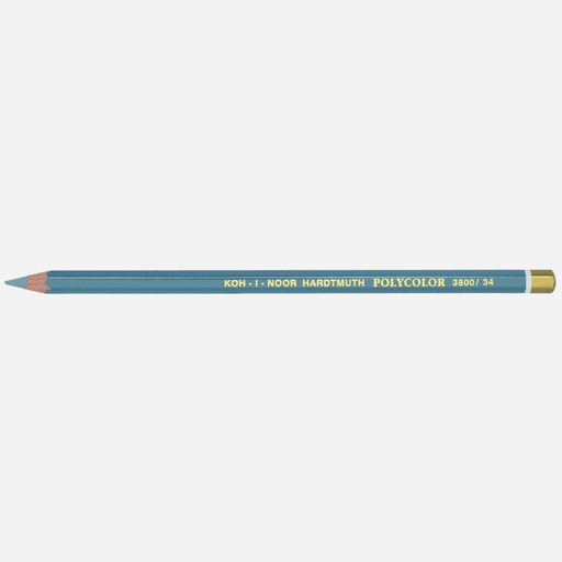 Koh-i-Noor Polycolor 3800/34 šedomodrá pastelka jednotlivě modrá