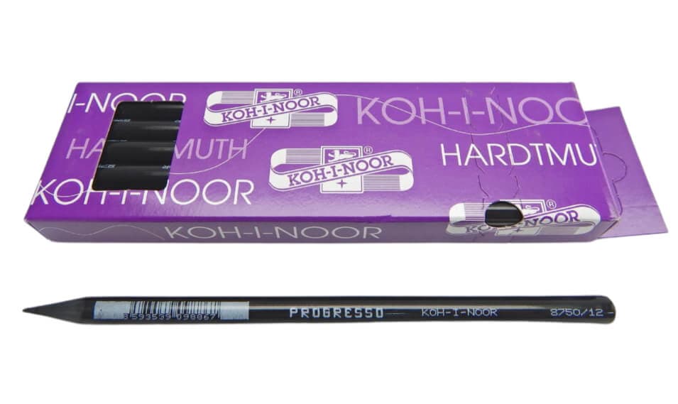 Koh-i-Noor Progresso 875012 černá pastelka v laku