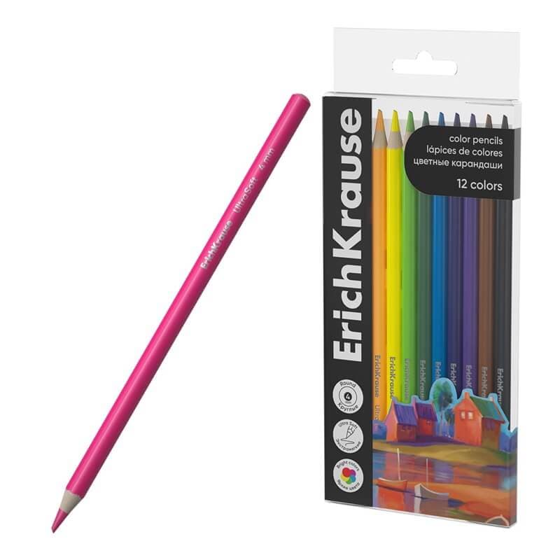 ErichKrause Art Spirit brilantní pastelky sada 12 barev