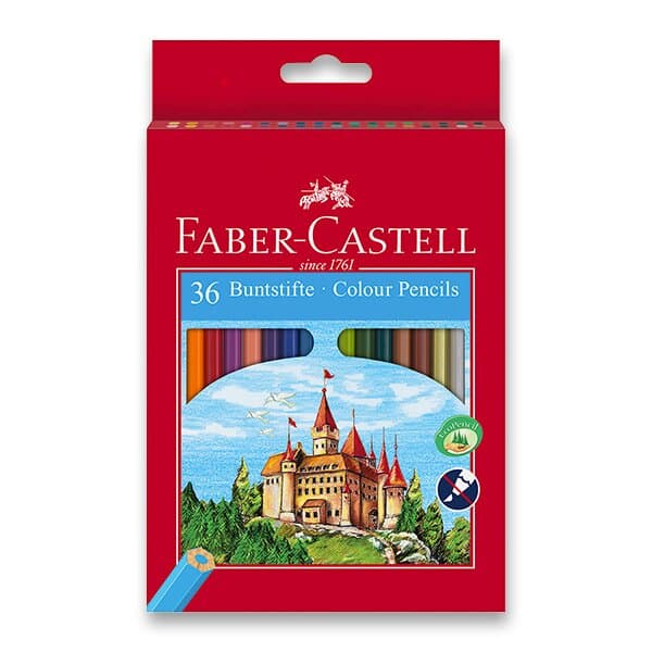 Faber-Castell ECO pastelky sada 36 barev šestihranné