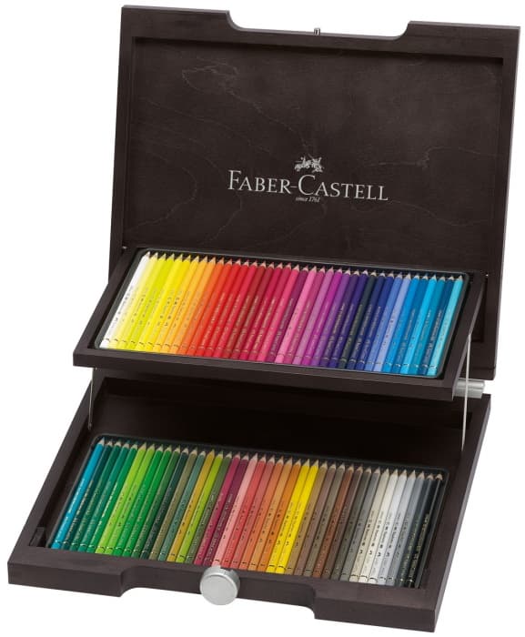 Faber-Castell Polychromos 72 umělecké pastelky v kufříku