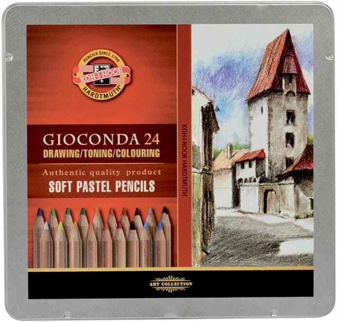 Koh-i-Noor Gioconda sada 24 suchých pastelových tužek 8828