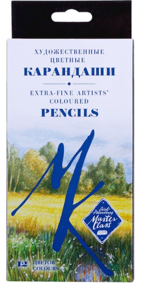 Nevskaya Palitra Master Class pastelky sada 12 barev krabička