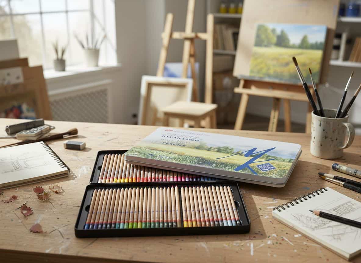 Nevskaya Palitra Master Class umělecké pastelky 72 ks kazeta