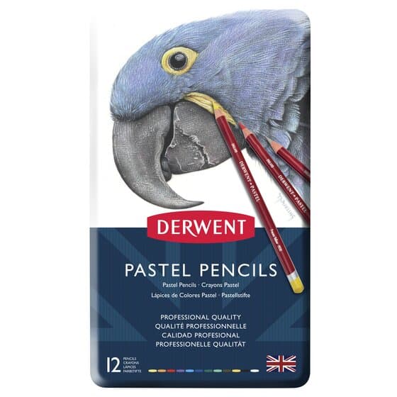 Derwent Pastel Pencil sada 12 barev suché pastely