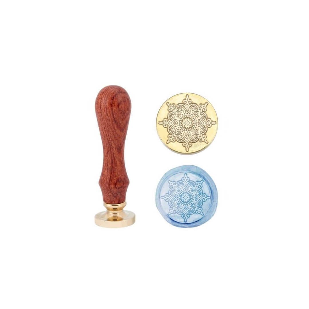 Crasphire pečetidlo 25 mm s mandala vzorem SD0001-46C