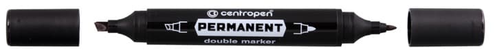 Permanentní fix Centropen 1666 černý oboustranný Double Marker