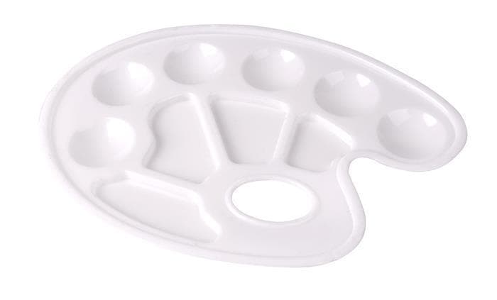 Plastová paleta na míchání barev Victoria 10 misek